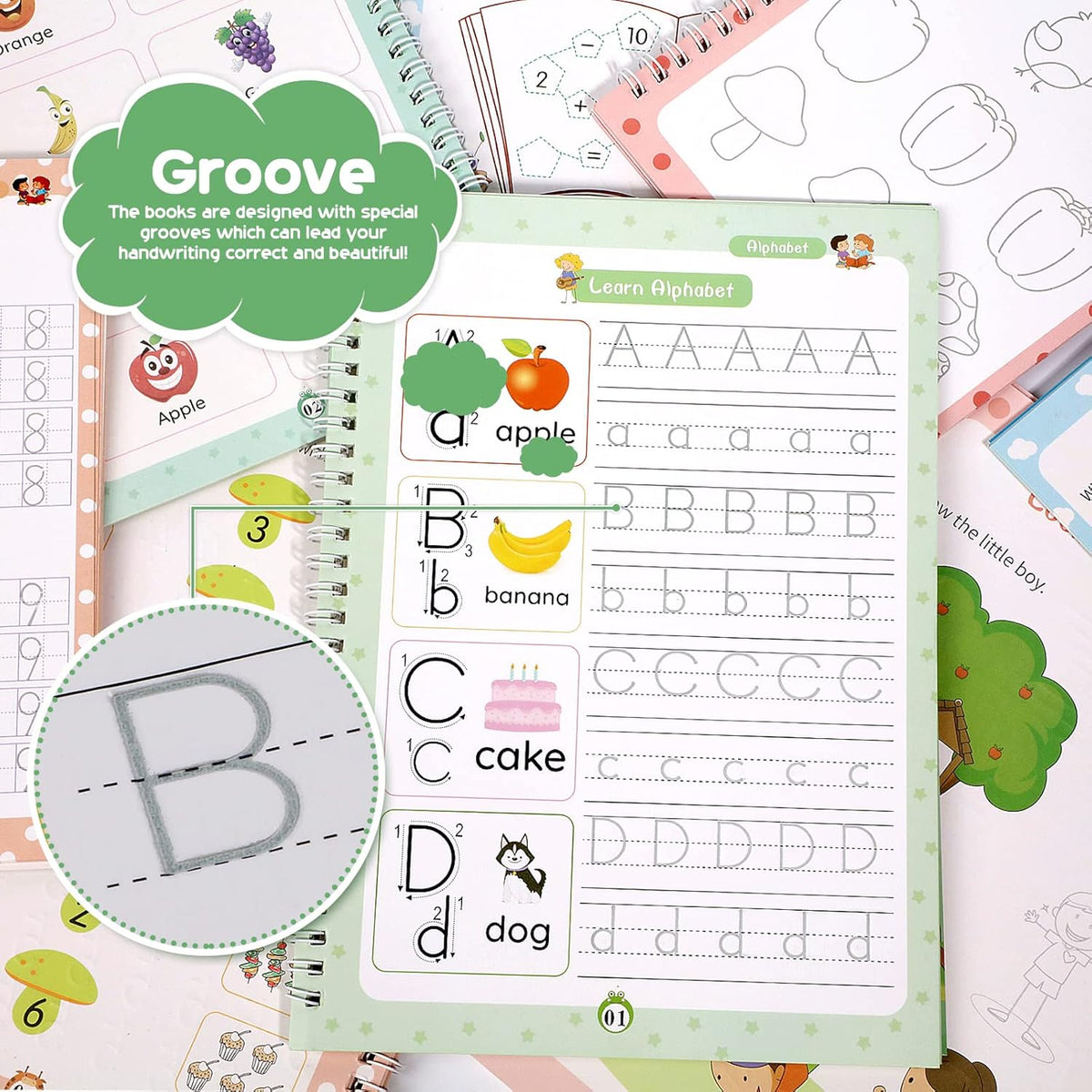 Magic Handwriting Workbooks™